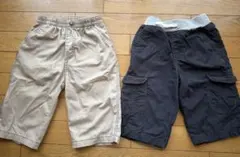 男の子　ハーフパンツ 2点セット