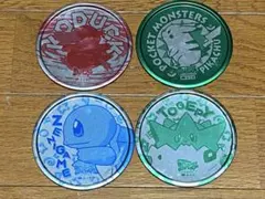 ポケットモンスター 永谷園 おまけメタルコースター 4枚セット【バラ売り】