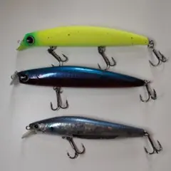 かっ飛び棒130BR サイレントアサシン140F ショアラインシャイナー F