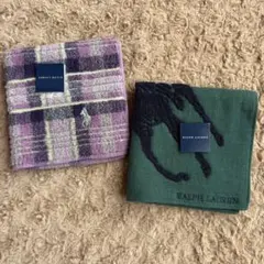 《新品未使用❗️》Ralph Lauren タオルハンカチ 2点セット