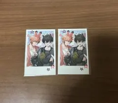 赤城ウェン 佐伯イッテツ チェキ風カード 2枚セット おでかけOriens