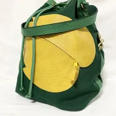 巾着型ショルダーバッグ