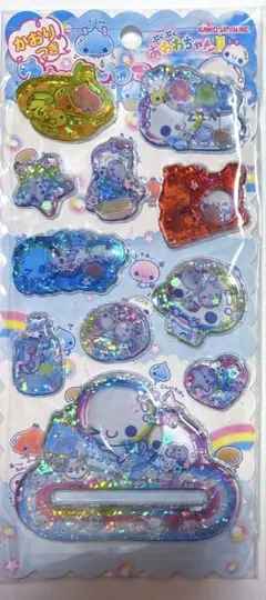 正規品　あわわちゃん　ウォーターinシール
