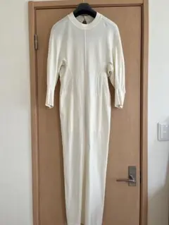 FUMIKA_UCHIDA SWEAT JUMP SUIT WHITE - メルカリ