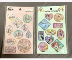 シールおまとめ　ウォーターシール　シャカシャカ　プリンセス　シマエナガ