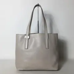 2508-416｜ヒロフ トートバッグ レザー グレージュ
