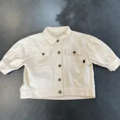 90cm tete a tete 長袖シャツ　クリームホワイト