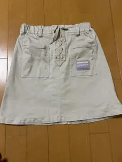 即購入 JENNI LOVE ジェニィラブ ベージュ レーススカート 150