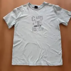 COMME CA ISM 半袖Tシャツ ライトブルー Mサイズのサムネイル