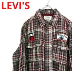 LEVI'S リーバイス チェック 柄シャツ ネルシャツ アメカジ