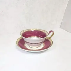 ウェッジウッド ユーランダー パウダールビー トリオセット 黒壺