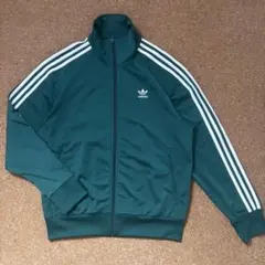 adidas ジャージ　トラックジャケット　ファイヤバード　緑〈136〉