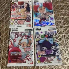 ONE PIECEカードゲーム ROUND1プロモ ロビン、チョッパー、ジンベエ