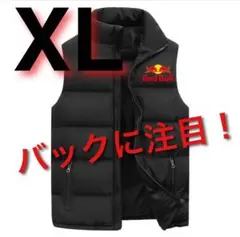 【ジャック様専用】レッドブル　ジップアップベスト　ジャケット　黒　ブラック　XL