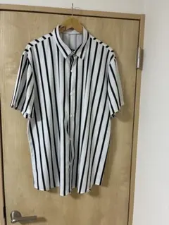 メンズ　シャツ　ストライプ