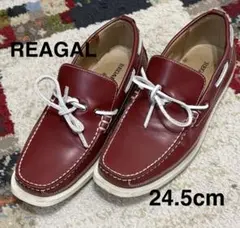 2026年最新】REGAL カラー：レッド系 メンズ モカシン・デッキシューズ