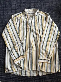 SHOO LA RUE ストライプ長袖シャツ Mサイズ