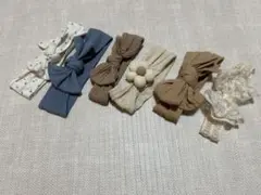 【まとめ売り】ベビー　ヘアバンド　6個　H&M 楽天　リボン　花
