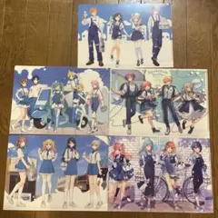 プロジェクトセカイ カラフルステージ　ローソン限定 クリアファイル　5種類