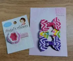 Angel's ribbon & Mandy ヘアピンセット