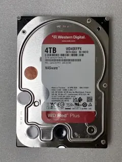 WD Red 4TB WD40EFRX NAS用HDD 正常判定 - メルカリ