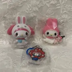 サンリオ マイメロディー フィギュア マスコット チャーム まとめ売り