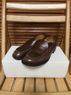 REGAL コインローファー 24cm ブラウン 本革 革靴