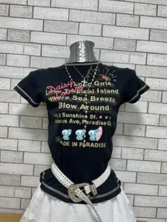 レア 平成 y2k グランジ ピチt 刺繍 マクブリング レトロ 幼児