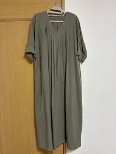 RIM.ARK♡半袖ロングワンピース♡カーキ♡のサムネイル