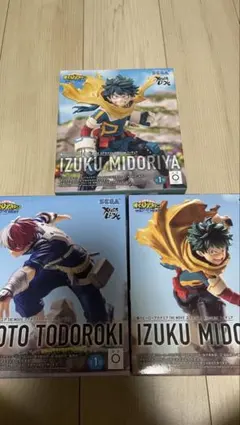 新品未開封　僕のヒーローアカデミア フィギュアセット　緑谷出久と轟焦凍