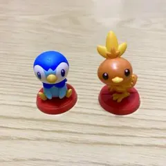 ポケモン　チョコエッグ　旅立ちの3匹　アチャモ　ポッチャマ