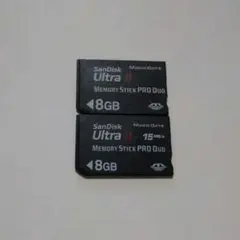 ☆メモリースティック 8GB×2☆
