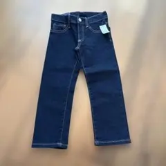 Gap kids ストレートデニムパンツ濃紺　105cm 4歳　新品未使用タグ付