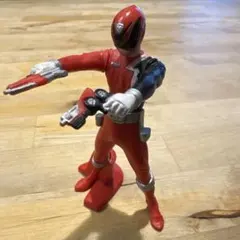 戦隊ヒーロー　特捜戦隊デカレンジャー デカレッドフィギュア