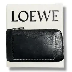 極美品 現行✨ロエベ ノット フラグメントケース ブラック レザー バイカラー LOEWE ロエベ フラグメントケース KNOT COIN CARDHOLDER ノット