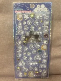 KAMIO ストーン付きジュエルプチドロップ　シマエナガ