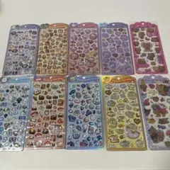 たまごっち コットンパフィー ぷくキラチャームステッカー