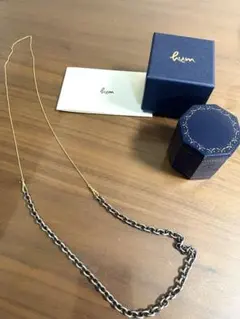 hum ハム ネックレス　K18 GG＆silver　70cmのサムネイル