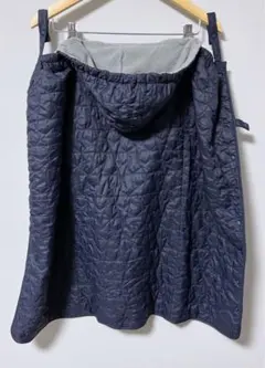 防寒　ユニクロベビー　抱っこ紐ケープ 2wayブランケット ネイビー