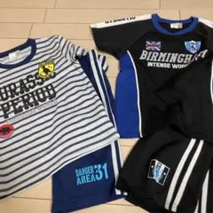 マザウェイズ　半袖T ハーフパンツ　130 2セット　男の子