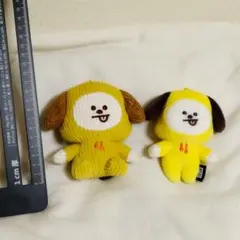 BT21 CHIMMY ぬいぐるみ マスコット 2種セットのサムネイル