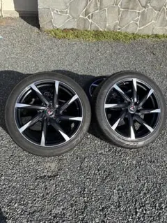 ウェッズレオニスTE 17インチ5穴PCD114.3 24製レグノバリ山4本付き