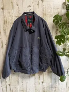 OLD LACOSTE ラコステ ブルゾン チェック裏地 サイズ4のサムネイル