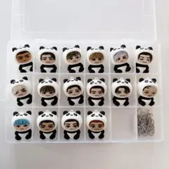 THE RAMPAGE 着ぐるみキーホルダー パンダ 16個セット