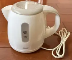パンパシフィック 電気ケトル 0.8L JSTN-EK10-WH 取扱説明書付きのサムネイル