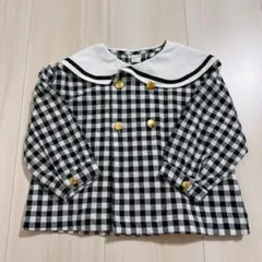 アプレ レ クール　長袖セーラートップス　90サイズ