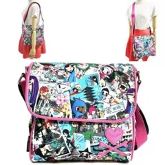 美品 tokidoki トキドキ ショルダーバッグ メッセンジャーバッグ ピンクのサムネイル