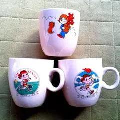 ペコちゃん マグカップ 3点セット
