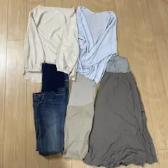 マタニティパンツ他　5点まとめ売り