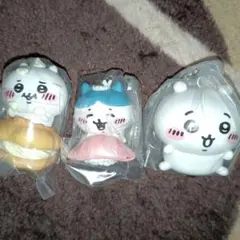 ちいかわ、ハチワレ フィギュア 3体セット